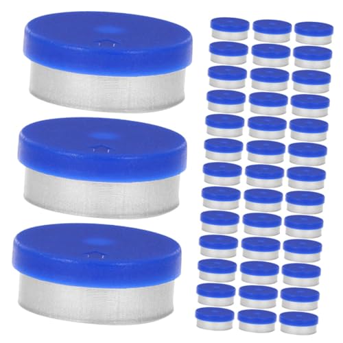 SOLUSTRE 200pcs -up Bottle Caps Aluminum Plastic Material Excellent Sealing Easy Install Caps for Bottles