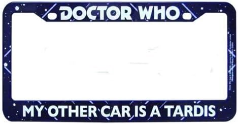 Bif Bang Pow! Doctor Who My Other Car is a Tardis License Plate Frame [Modern]