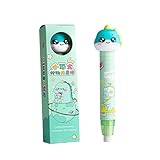 2PC - Creative Cartoon Cute Press Eraser for Students, Clean, Traceless, and Low Scrap Eraser-Little Dinosaur