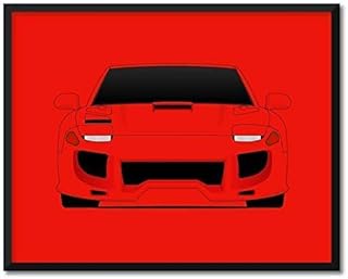 CUSTOMIZABLE COLOR: Dodge Stealth 1991 from the Fast and the Furious Inspired Poster Print Wall Art Decor Handmade Paul Walker Brian O'Connor Mitsubishi 3000GT (Unframed)