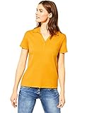 Cecil Damen 313339 Polo T-Shirt, Mango Yellow, Medium