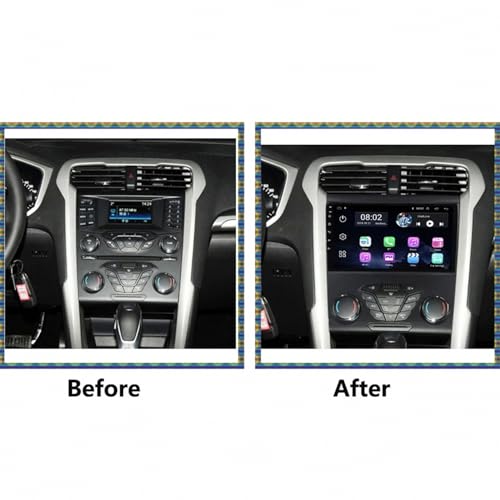 Estéreo para Ford Mondeo 2012-2014 4G+64G con Bluetooth y pantalla multimedia 2