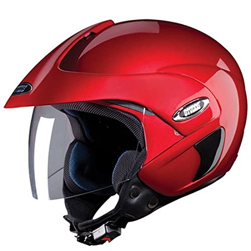 Image of Studds Marshall Open Face Helmet (Cherry Red, L)