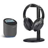 Avantree Orbit & Aria Me - Long Range Bluetooth 5.0 Wireless TV Audio Transmitter w/LCD Display &...