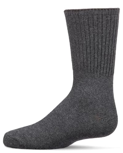 MeMoi Kids Ribbed Moisture-Wicking Crew Socks2