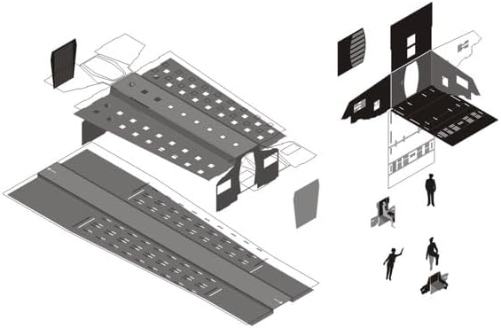 2001: A Space Odyssey Space Clipper Model Kit Photoetch Set