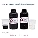 [2-Pack] Siraya Tech Build and Blu 3D Printer Resin the ideal mix for tough and precise high resolution engineering prints 3D Printing UV-Curing Rapid Resin for LCD DLP 3D Printer(Clear V2 & Smoky Bla