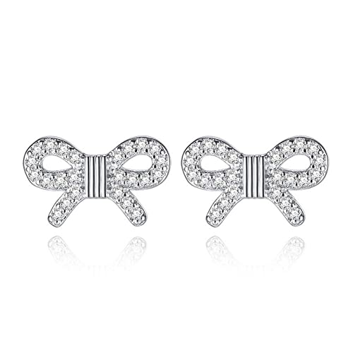 Boucles d'oreilles en argent 925 sterling et cristal brillant