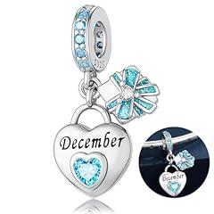 December Dangle Birthstone Charms