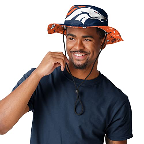 NFL Team Cropepd Big Logo Sport Outdoor Sun Bucket Boonie Hat - Image 3