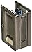 Deltana SDPA325U15 Adjustable 3 1/4-Inch x 2 1/4-Inch Passage HD Pocket Locks
