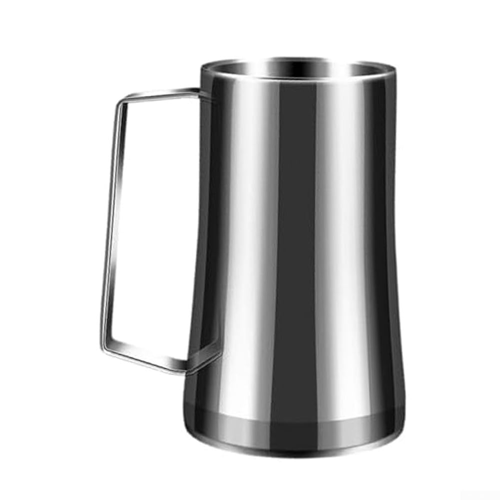 Jarra de cerveza térmica de acero inoxidable de 10cm que evita la pérdida de frío en agua y café