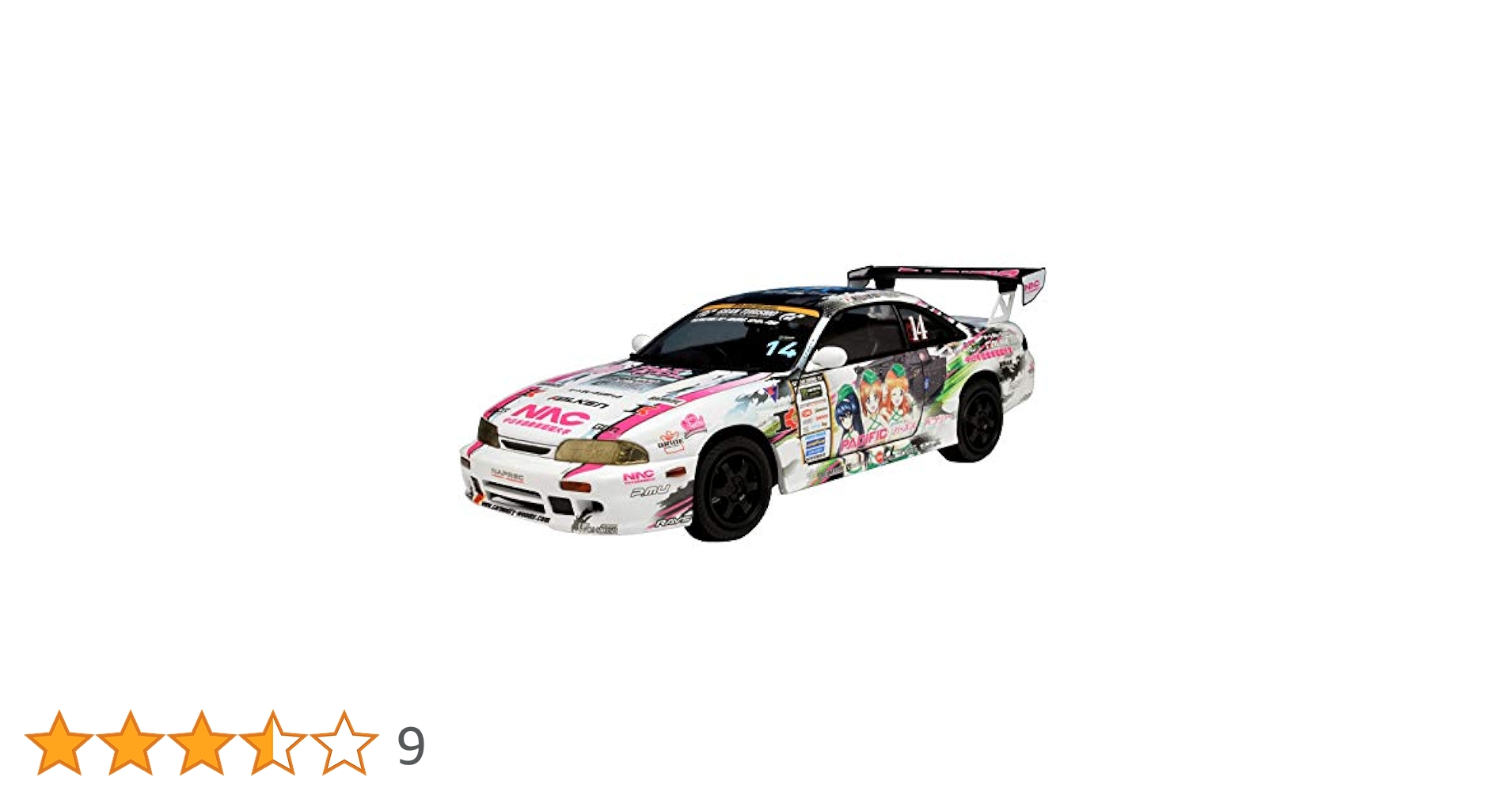 プラッツ PACIFIC RACING NAC ガールズ&amp;パンツァー S14タイプ D1グランプリ 1/24スケール プラモデル GPR-1 ggw725x Amazon | プラッツ PACIFIC RACING NAC ガールズ&パンツァー S14