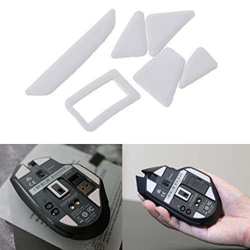 Huluda 2º mouse melhorado Tiger Gaming mouse skates pés para Razer Basilisk Ultimate Mouse