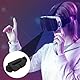 100 Stück VR Maske, Sanitär VR Maske, VR Eye Mask für Oculus, VR Augenmaske, VR Maske Schweiss, VR Face Cover für VR (Schwarz)