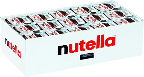Deliex delicias de Extremadura. Caja 120 pequeñas porciones de 15 gr. Monodosis crema de avellanas y chocolate para untar