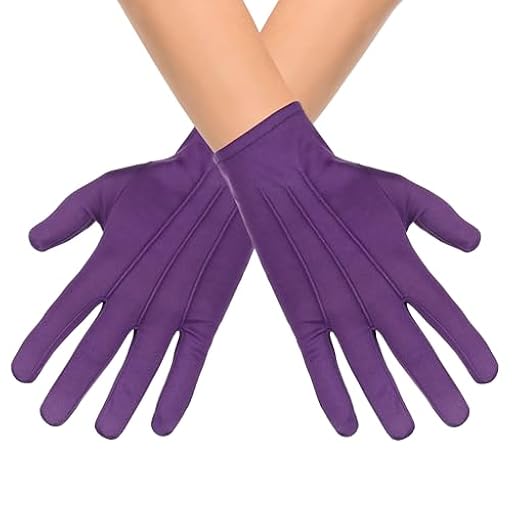 KarneLux Guantes negros – 1 par de guantes para hombre y mujer como accesorio de disfraz – Accesorio para carnaval, Halloween o fiestas temáticas, morado, 23 cm | Ya disponible en tu tienda friki favorita! En mundofriki.es! KarneLux Guantes negros – 1 par de guantes para hombre y mujer como accesorio de disfraz – Accesorio para carnaval, Halloween o fiestas temáticas, morado, 23 cm | Ya disponible en tu tienda friki favorita! En mundofriki.es!
