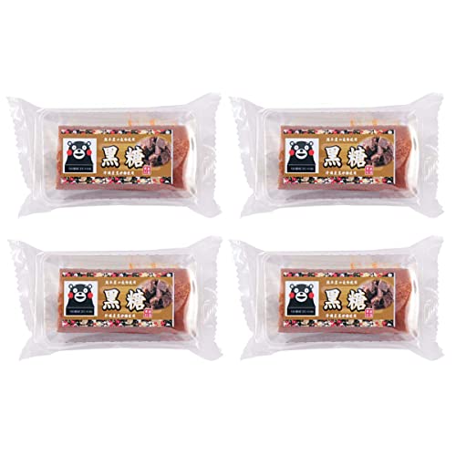 和菓子 熊本あん巻一口 黒糖 1本×4袋