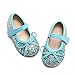 Otter MOMO Girls Mary Jane Gradient Glitter Princess Dress Shoes Ballerina Flats for Toddler/Little Kid