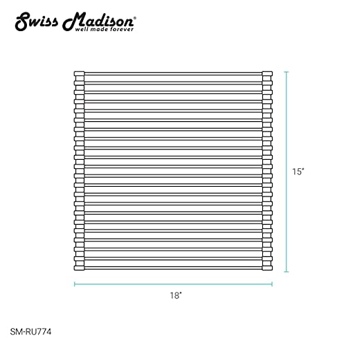 Swiss Madison Stainless Steel Roll Up Sink Grid #TOP27