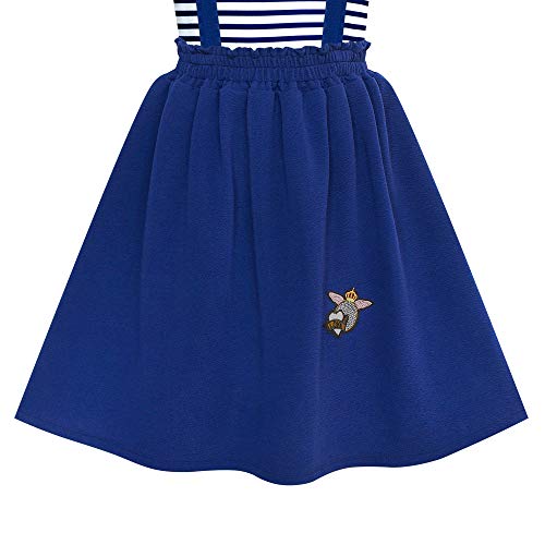Image of 2 Pieces Set Girls Dress T-Shirt Suspender School