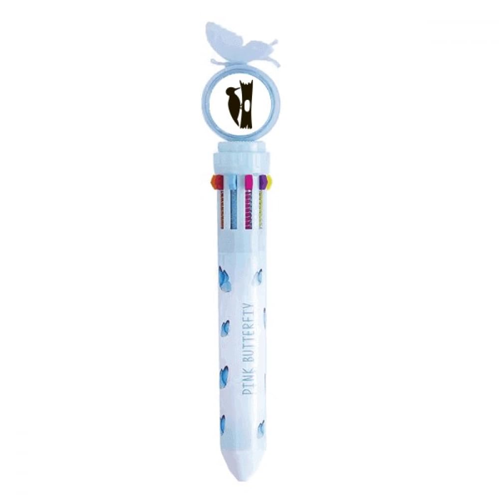 Stylo à bille rétractable multicolore pour ne plus perdre ses capuchons de stylo