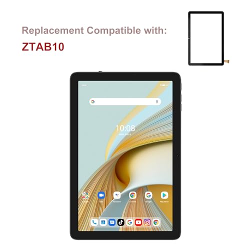 Vitre tactile Vortex ZTAB10 kit de réparation verre
