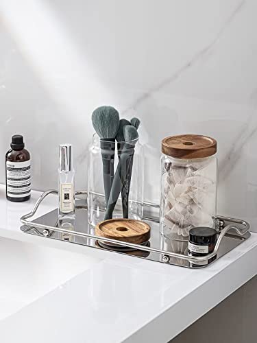 Kanwone Glass Storage Containers Set Of 6, 28 Ounce Airtight Food Storage Containers With Bamboo Lids, Clear Glass Jars For Pantry, Kitchen, Flour, Sugar, Tea, Coffee, Snack, Cookies, Spice And Herbs #TOP5