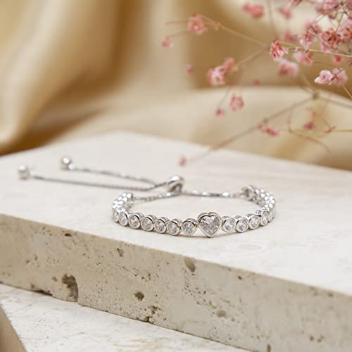 Tuscany Silver Braccialetto Tennis Donna Argento