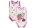 Ellepi Body Senza Maniche Neonata Minnie Mouse Costine Set 2 Pz AF5050 (Rosa/Fucsia, 3 Mesi)