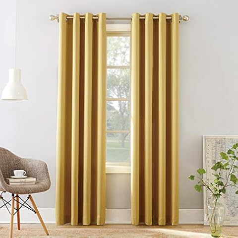 Sun Zero Barrow Total Blackout Curtain Panels Cover