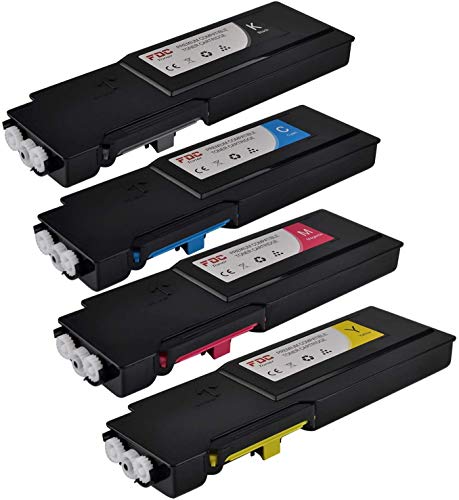 FDC 106R03516 106R03517 106R03518 106R03519 - Cartuchos de tóner compatibles para impresoras Xerox Versalink C405 C400 C405DN C400DN C405N C400N C400V C405V (4 Colores)