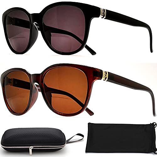 BillieJoe Bifocal Sunglasses Reading Glasses for Women Fashion Sun Reader Designer Cateye2