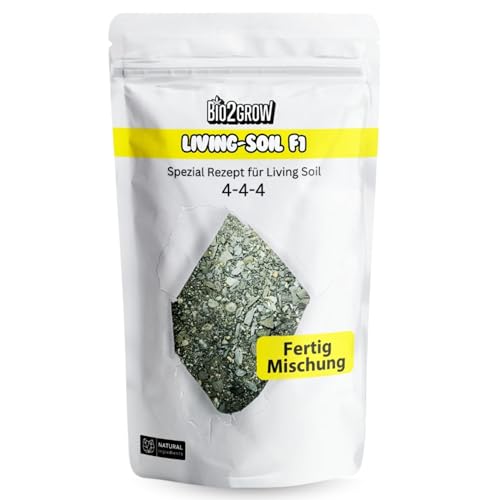 Bio2Grow Living Soil F1 Dünger 2 4KG Organischer Bodenaktivator für lebendige Erde