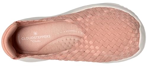 Clarks Women's Solevana Weave Walking Shoes, Dusty Pink, 9 - image 4
