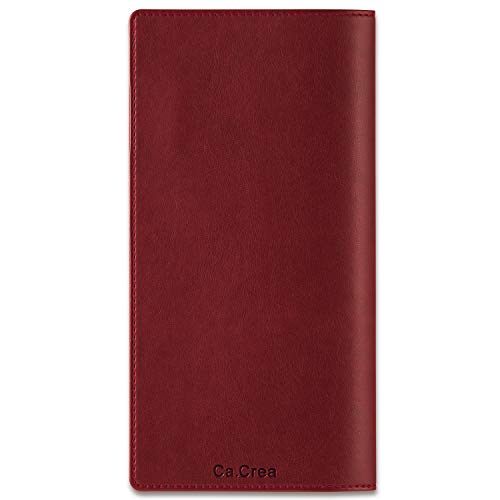 プラス ノートカバー カ.クリエ A4×1/3 高級カバー 本革調 ブラウン 77-856