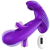 Anal Butt Plug 3 in 1 Tapping Sex Machine Vibrating Butt Plug Anal Vibrator Remote Dildo Vibrator Sex Toys for Men Woman Adult