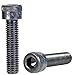 HOLO-KROME 73058 1/4"-28 x 5/8" ASTM A574 Hex Drive Black Oxide Finish Alloy Steel Socket Cap Screw - Made in The USA (Pack of 100)