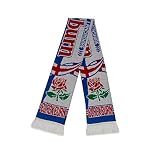 Blackburn Rovers FC Scarf, Double Sided Knit Soccer Fan Scarf
