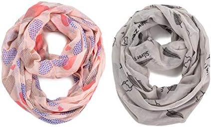 Cute Wraps Girls Infinity Scarf Soft Loop Scarves for Girls Boys by A Sund
