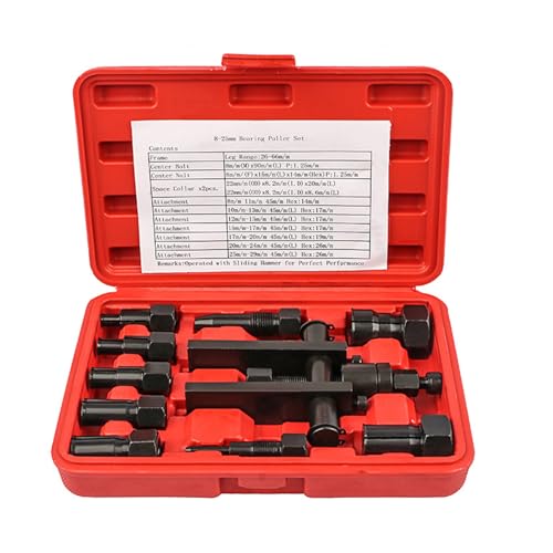 10 Pcs Set Bearing Puller, Wheel Bearing Removal Kit, Motorcycle Tool Kit, Bearing Puller Kit, Bearing Removal Tool, Puller Tool, Blind Bearing Puller, Internal Bearing Puller