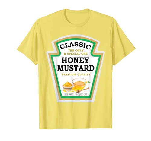 Disfraz de mostaza miel Grupos a juego Salsas de Halloween Camiseta