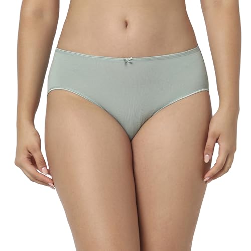 Image of juliet Cotton Hipster Premium Panties Set of 5 Full Coverage Stretchable Fabric