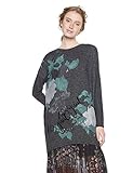  Desigual Damen TS_KUNIK Pullover, Grau (Gris Vigore Oscuro 2043), Large