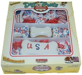 Foppers Patriotic Dog Bone 160pc Gift Set