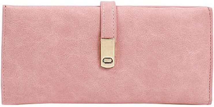 Purse Women's Long Thin Money Clip Card Bag All-in- Female Portable