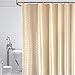 Produktbild MMHJS Verdicktes Duschvorhanggewebe Aus Polyester Badezimmer-Duschvorhang Im Europäischen Stil Mit Schimmelgitter Und Wasserdichtem Badvorhang Für Hotels Und Hotels, Geeignet Für Alle Jahreszeiten