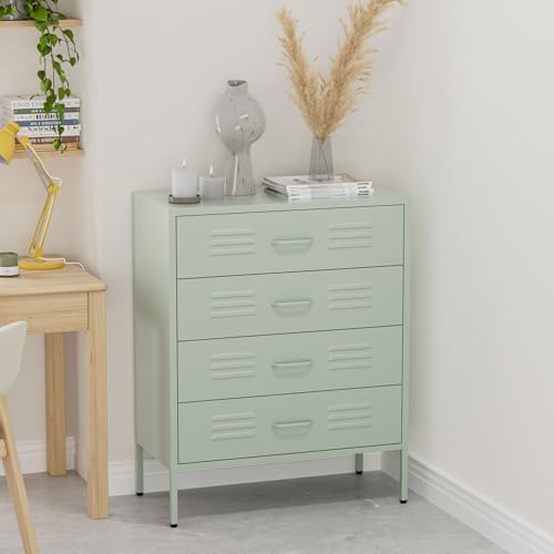 Lendo Online Cómoda Metálica con Cajones