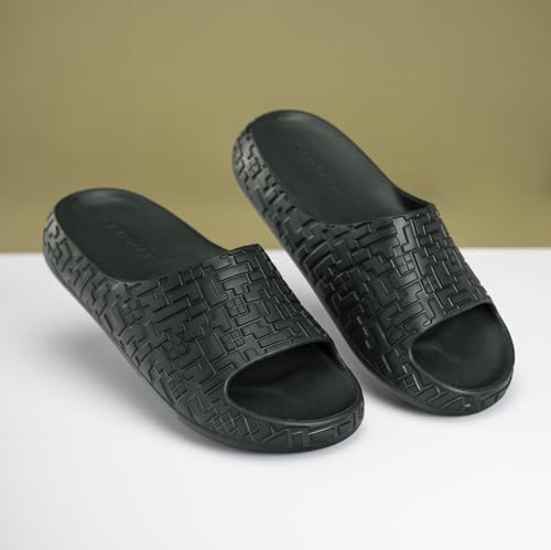 Image of Red Tape Men's Casual Sliders for Lightweight Everyday Comfort