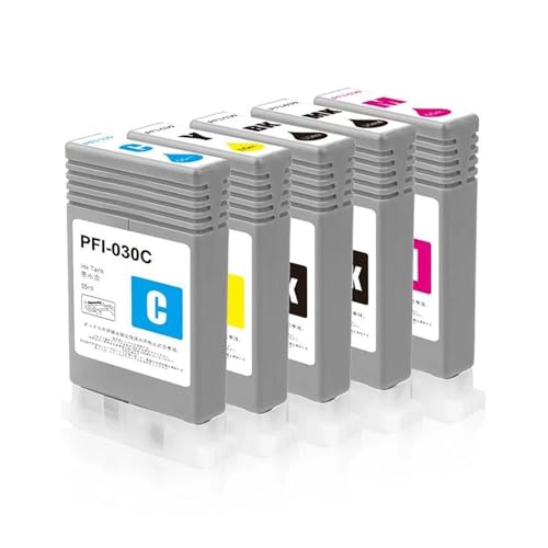 Cartouche d'encre PFI-030 à haute fluidité pour des tracés nets sur imprimante TM-240 TM-340